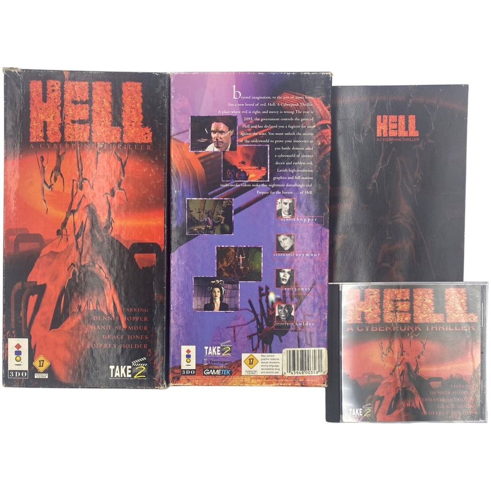 Hell: A Cyberpunk Thriller - Panasonic 3DO - (CIB) (Online Order Only)