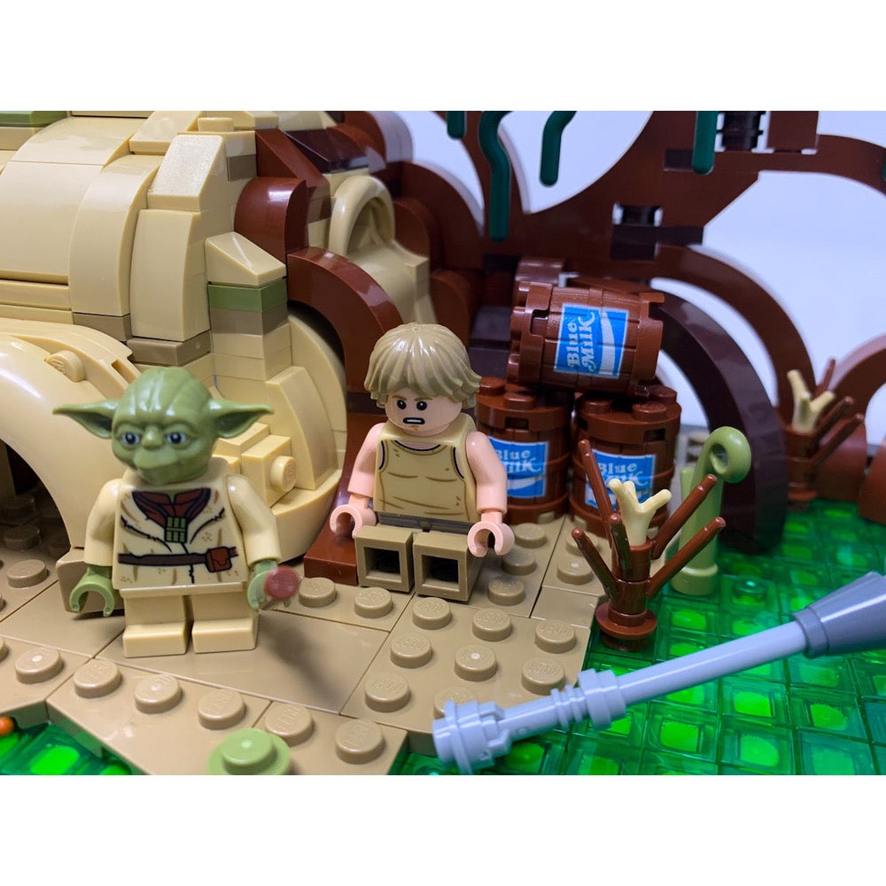 Blue Milk Barrel / Keg made from LEGO parts - B3 Customs (Online Order Only)