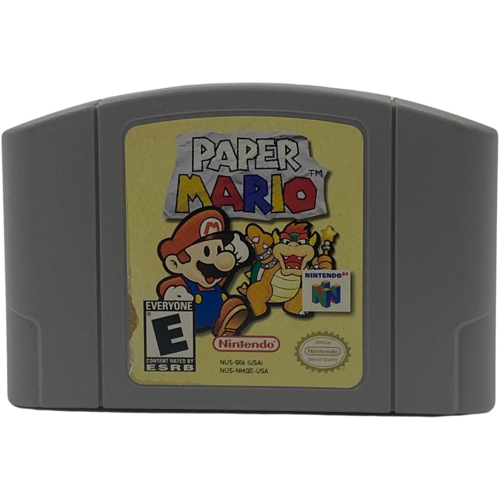 Paper Mario - Nintendo 64 (LOOSE) (Online Order Only)