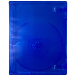 PlayStation 4 Translucent Blue Video Game Replacement Shell Storage Case (Online Order Only)