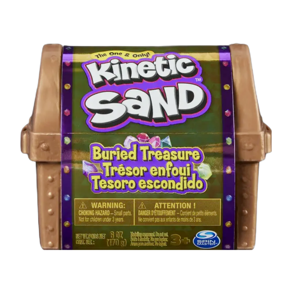 Kinetic Sand 6oz Chest | New (ONLINE ORDER ONLY)