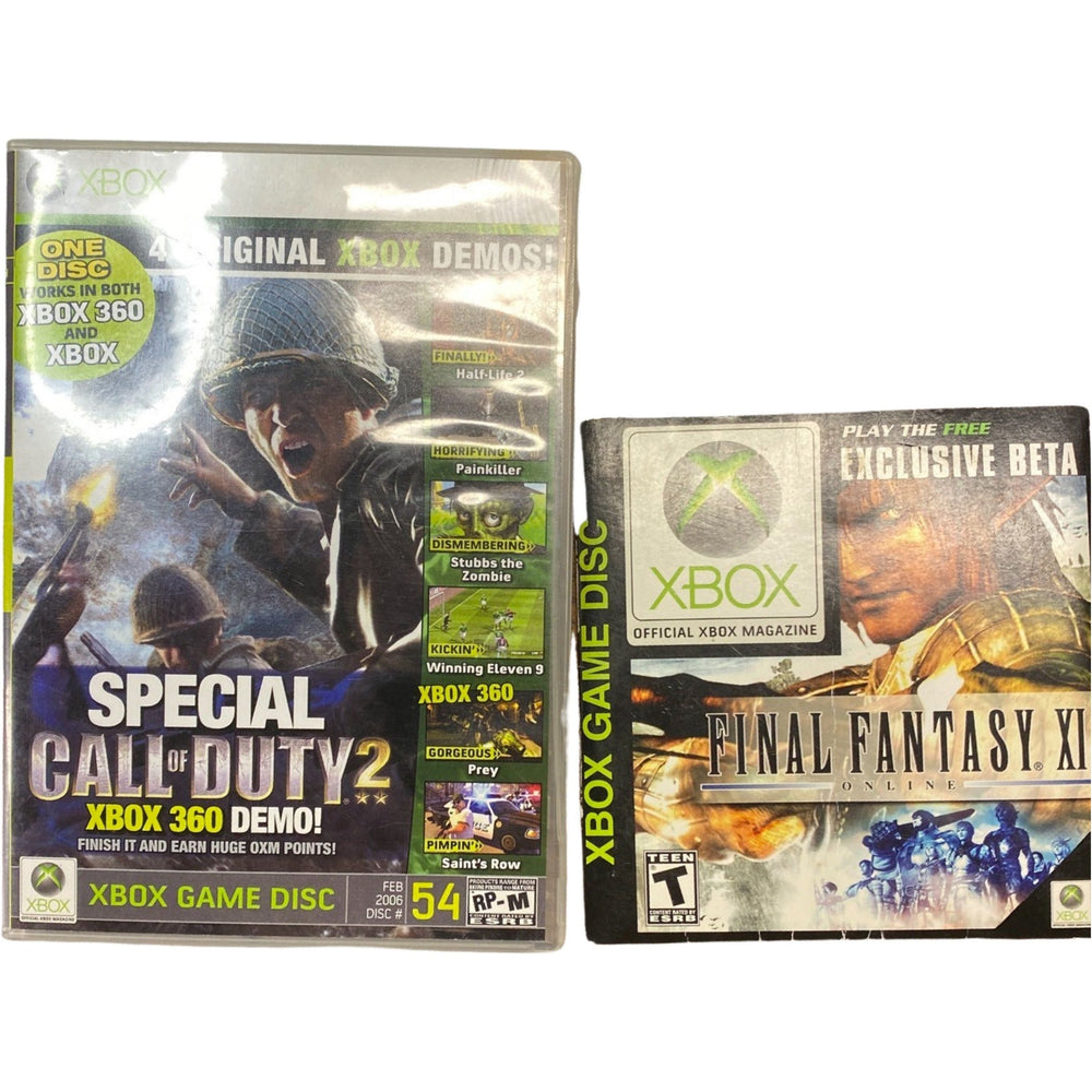 Official Xbox Magazine Demo Disc 54 & 54e - Xbox (Online Order Only)