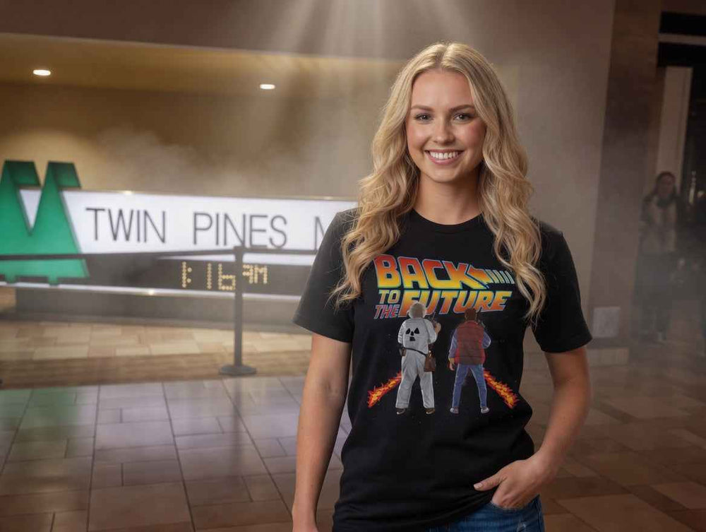 Back to the Future "Meet me at Twin Pines Mall" unisex T-shirt