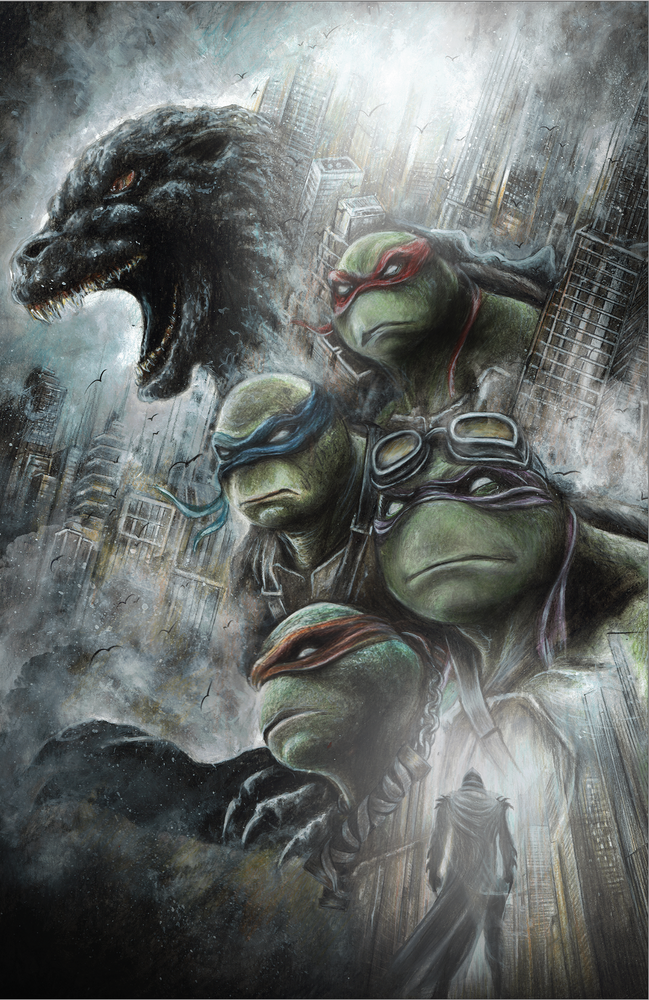 Teenage Mutant Ninja Turltes x Godzilla #5 Wil Shrike