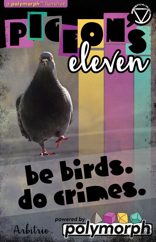 Pigeon's Eleven - RPG (Online Order Only)