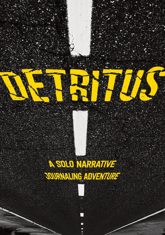 Detritus: A Solo Narrative Journaling Adventure - RPG (Online Order Only)
