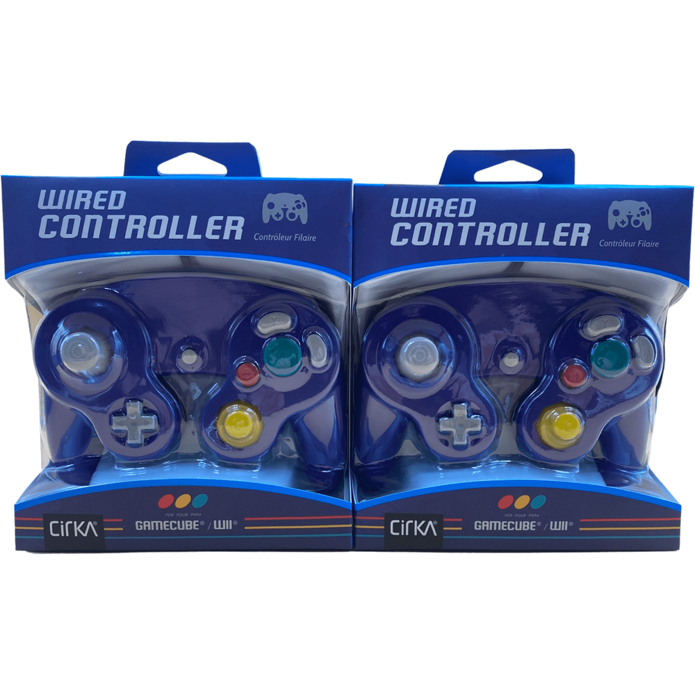 Indigo GameCube System (with 2 New Aftermarket Controllers) (Online Order Only)