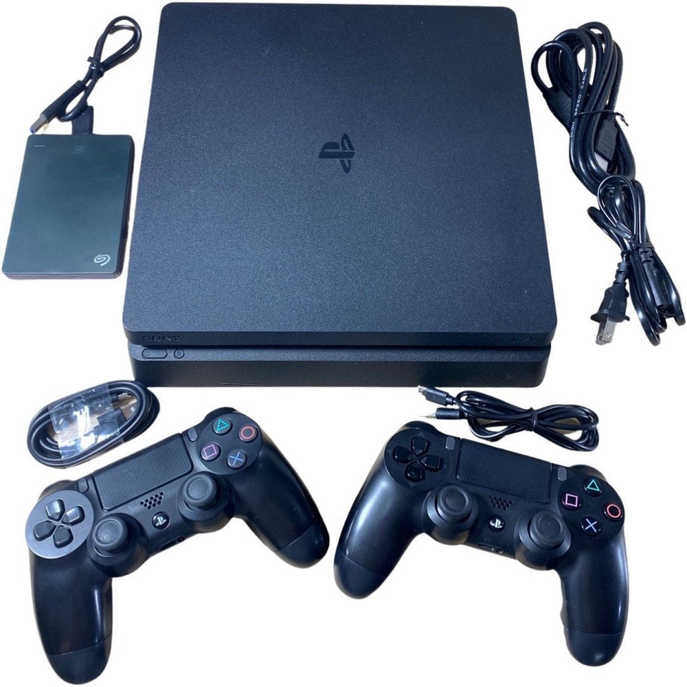 Playstation 4 1TB Slim Console + 2tb External Hard Drive (Online Order Only)
