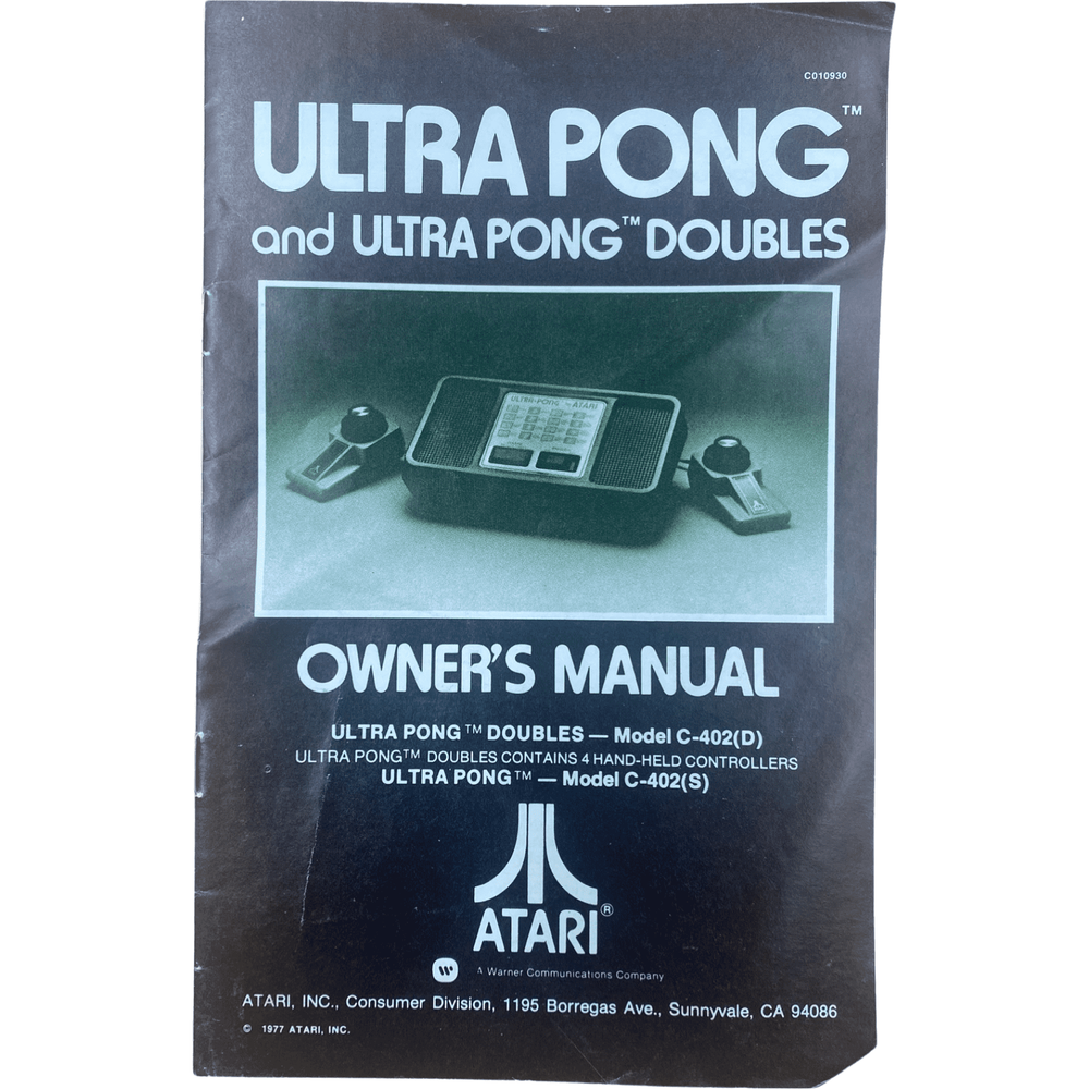 Ultra Pong Doubles by Atari (With Original Box) (Online Order Only)