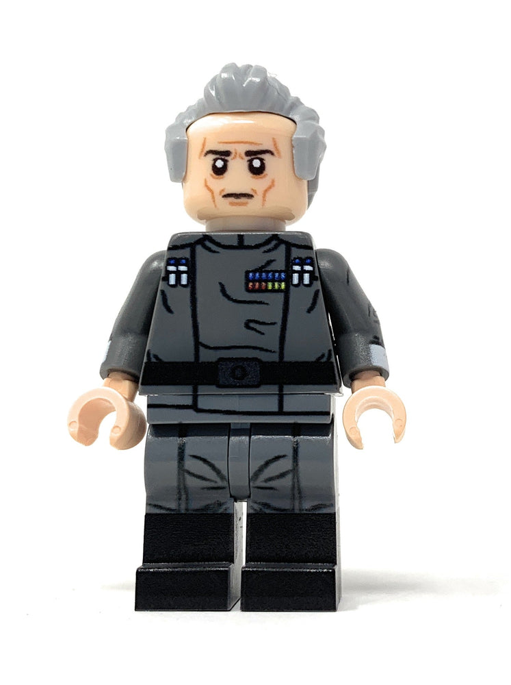 Custom Grand Moff Tarkin Minifig made using LEGO parts (Online Order Only)