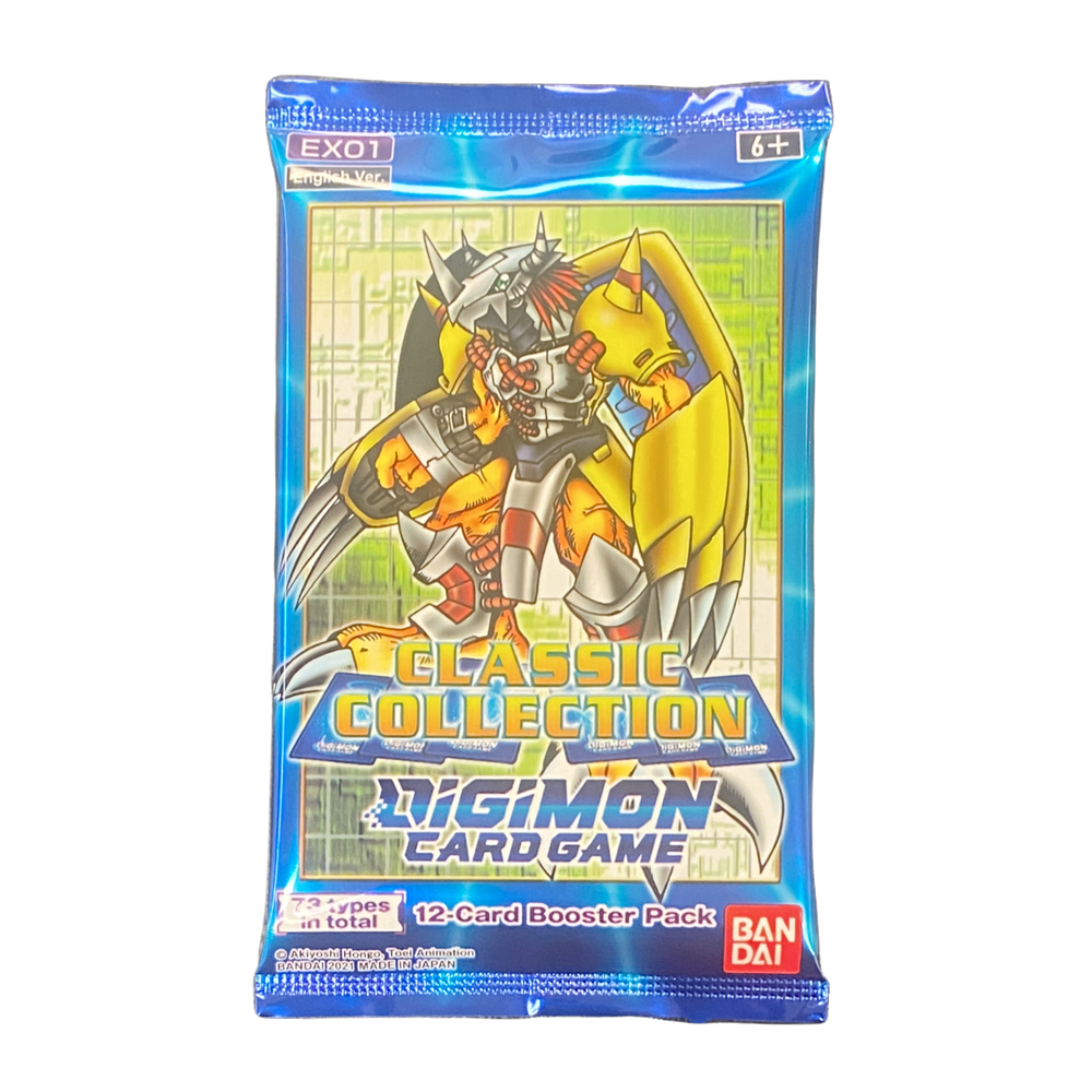 Classic Collection Booster Pack | Digimon TCG | New (ONLINE ORDER ONLY)