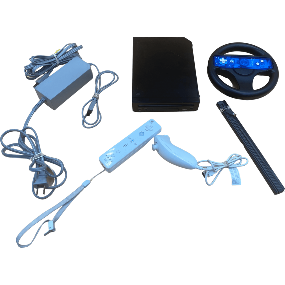 Black Nintendo Wii System (Online Order Only)