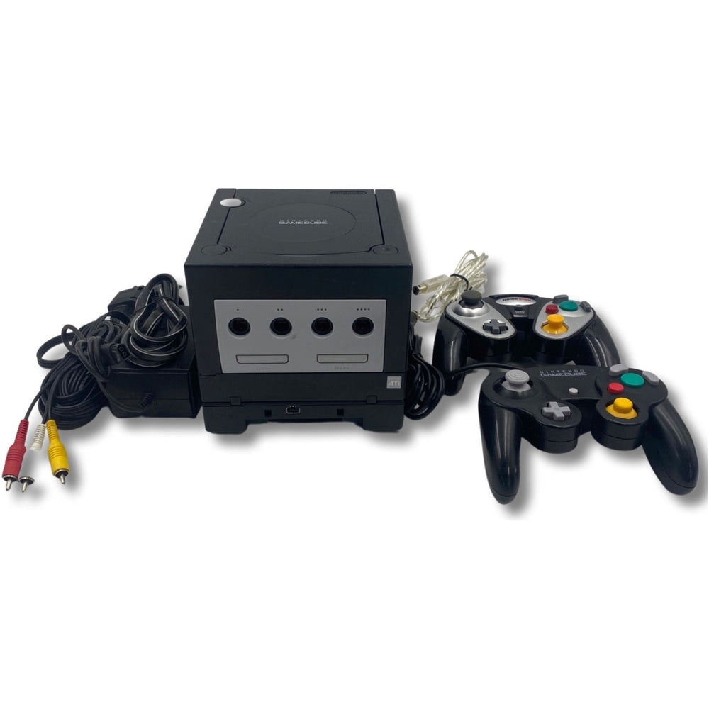 Black GameCube System & USA Gameboy Player (No Disc) (Online Order Only)