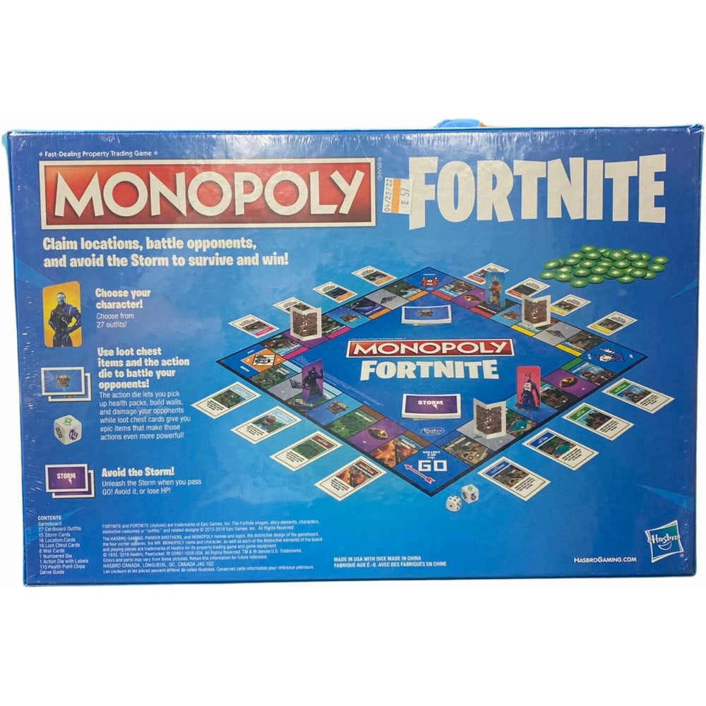 Monopoly Fortnite Board Game (Online Order Only)