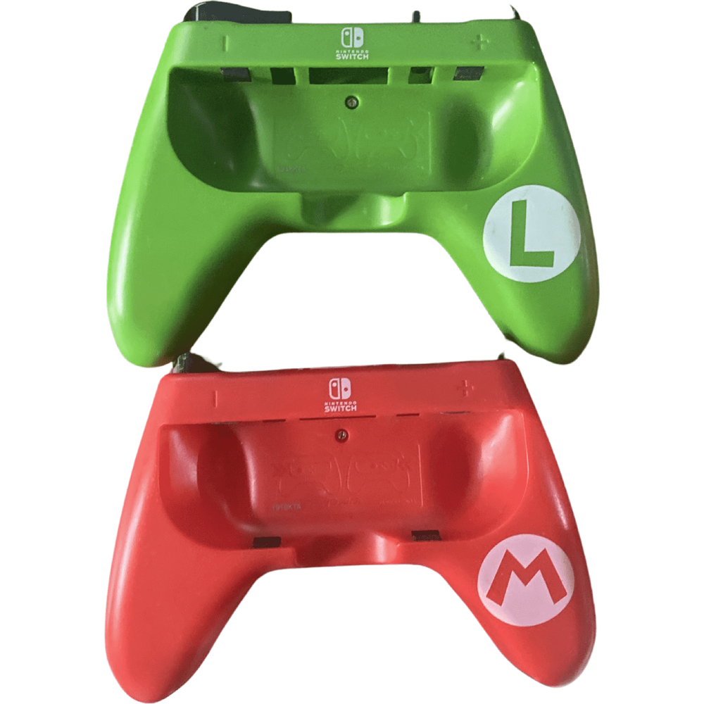 Mario & Luigi Joy Con Holders for Nintendo Switch (Online Order Only)