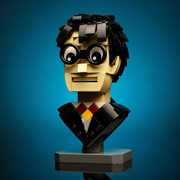 Harry Potter Bust MOC made using LEGO parts (Online Order Only)