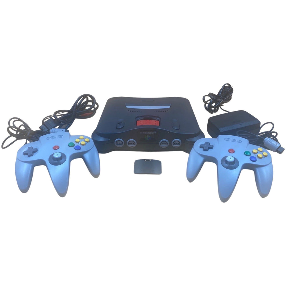 Nintendo 64 with Expansion Memory Pak & 2 OEM Controllers (Online Order Only)
