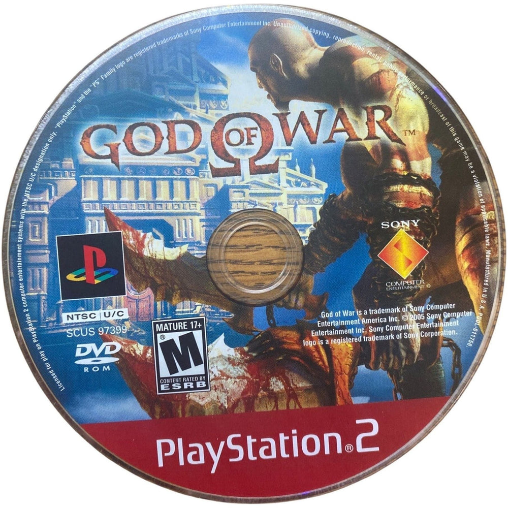 God Of War [Greatest Hits] - PlayStation 2 (LOOSE) (Online Order Only)