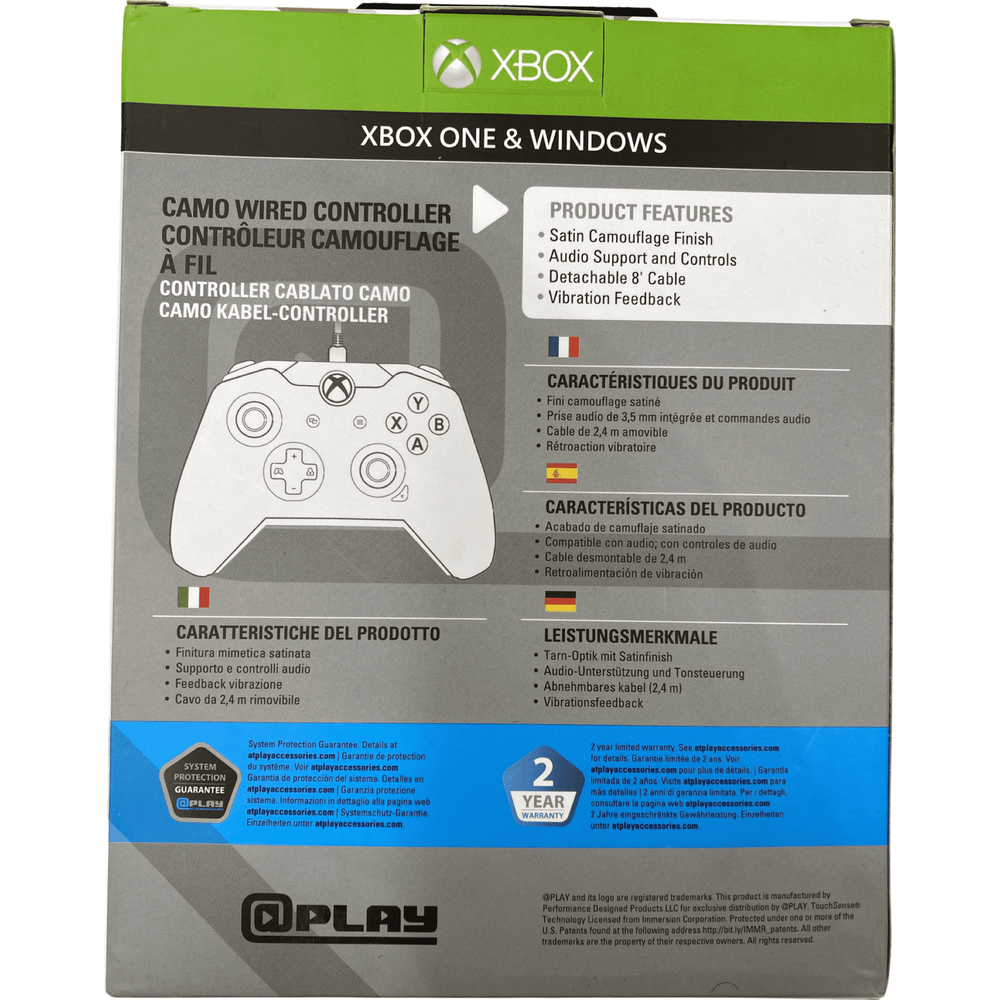 Limited Edition Play Gaming Accessories Wired Controller - Xbox One & Windows (Online Order Only)