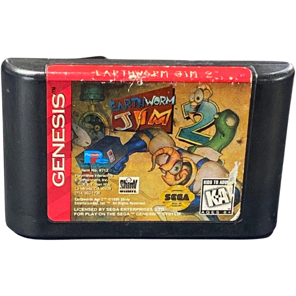 Earthworm Jim 2 - Sega Genesis (Online Order Only)
