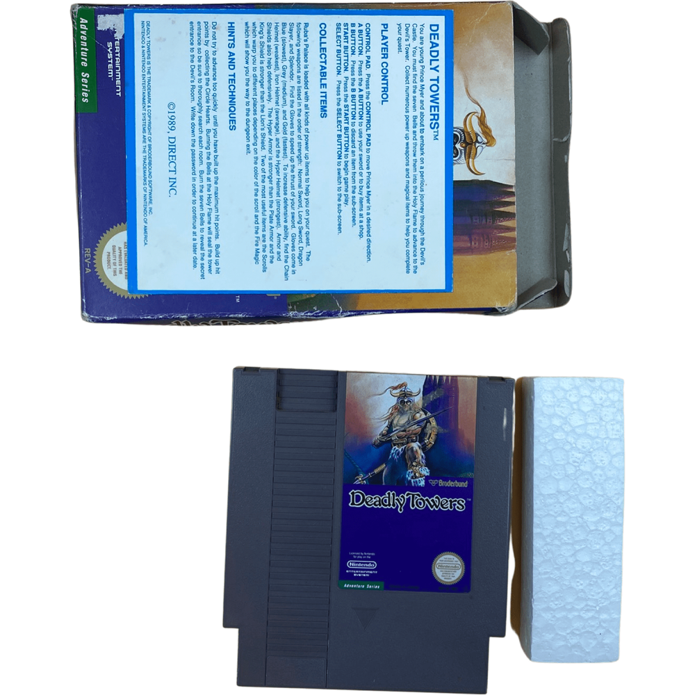 Deadly Towers - NES (Online Order Only)