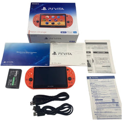 JP PlayStation Vita Wi-Fi Neon Orange - JP PlayStation Vita (Online Order Only)