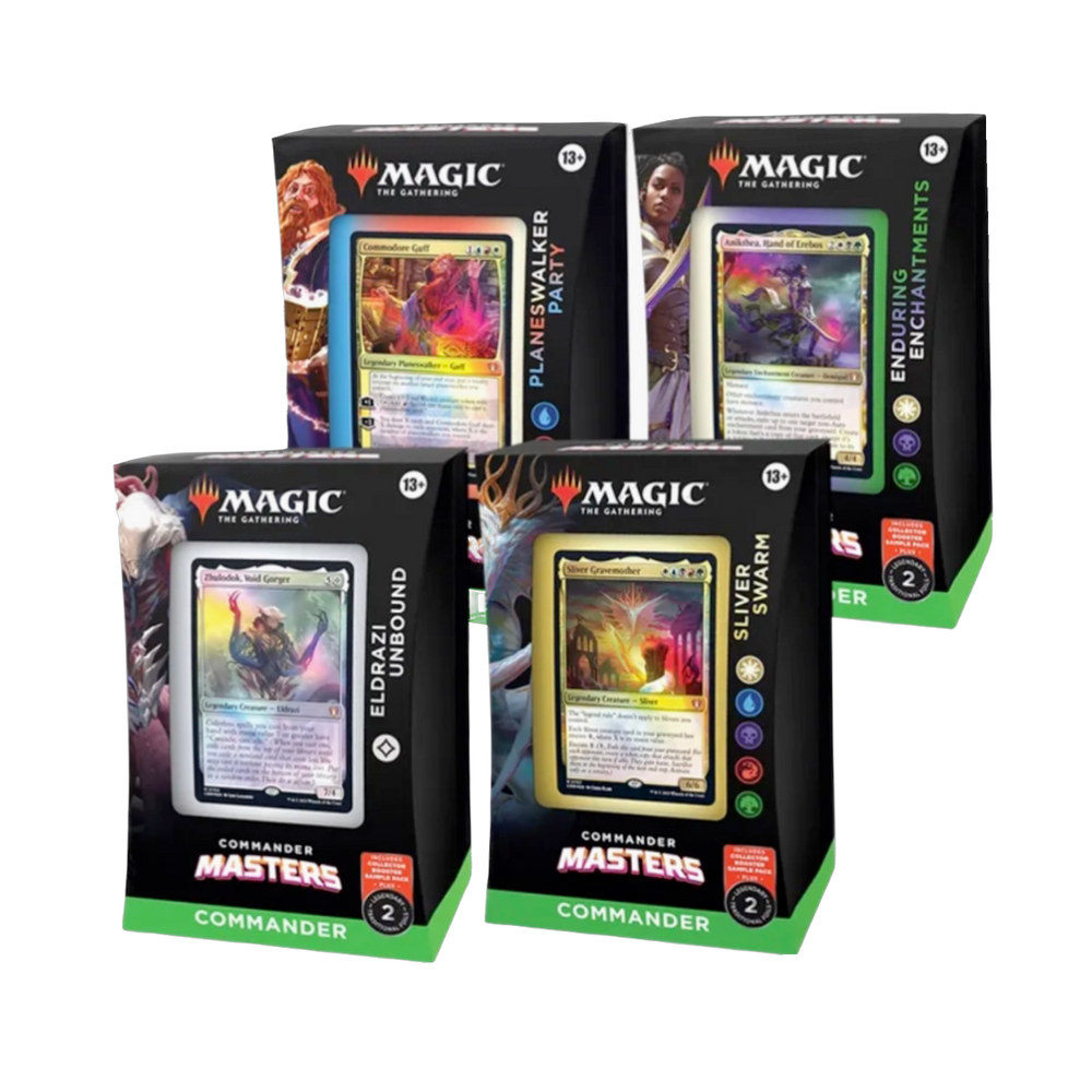 Single Commander Masters Precon Deck | Magic | New (ONLINE ORDER ONLY)