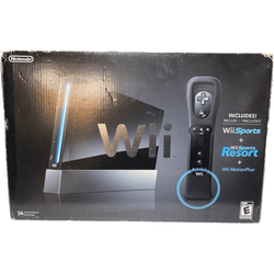 Black Nintendo Wii Console Wii Sports/Sports Resort Combo (Online Order Only)