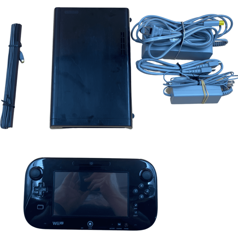 Wii U Console Deluxe Black 32GB (Online Order Only)
