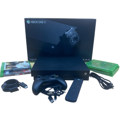 Xbox One X 1 TB Black Console (War & Sports Edition) (Online Order Only)