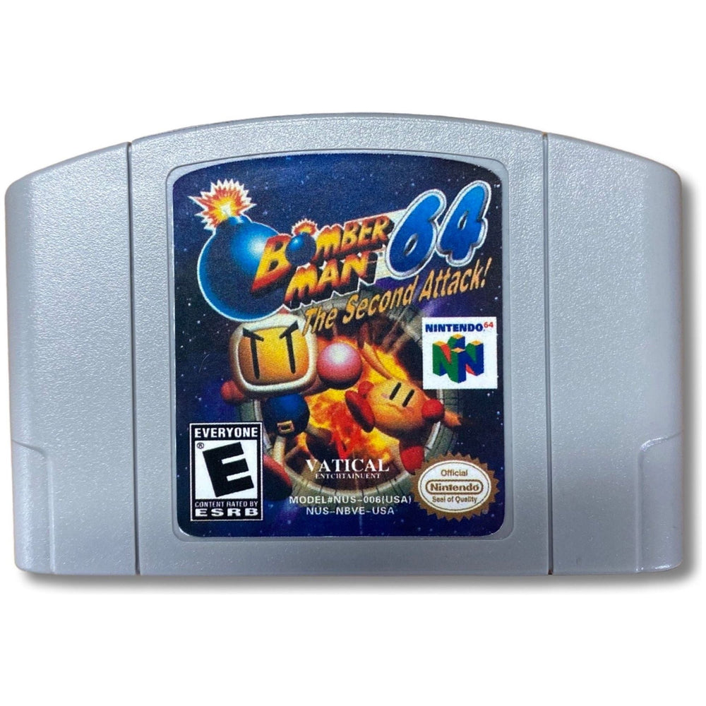 Bomberman 64 Second Attack - Nintendo 64 (LOOSE) (Online Order Only)