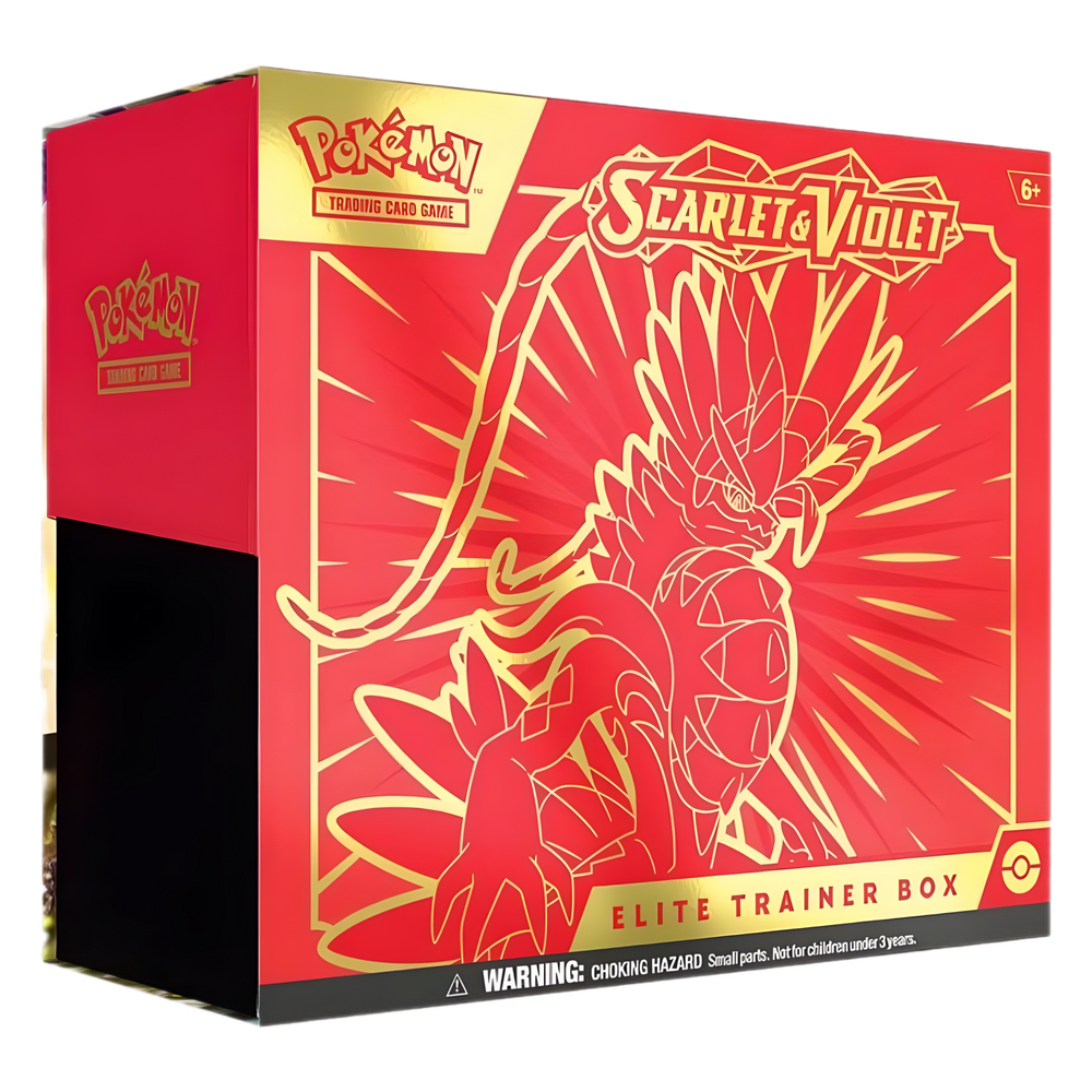 Pokemon TCG: Scarlet & Violet Pokemon Elite Trainer Box (RED OR PURPLE) (Online Order Only)