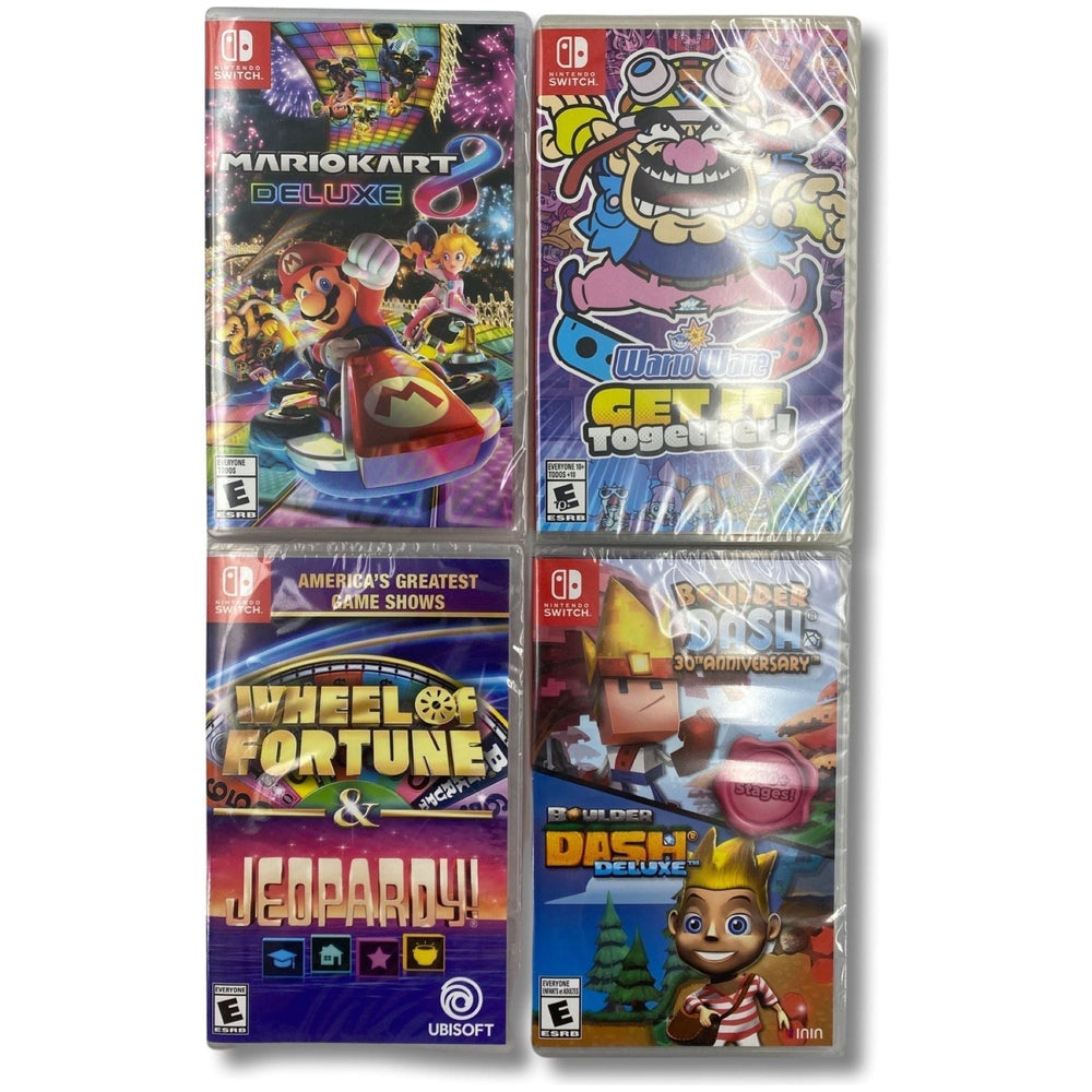 Nintendo Switch Animal Crossing: New Horizons Edition (4 Game Bundle) (Online Order Only)