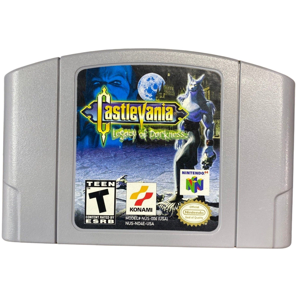 Castlevania Legacy Of Darkness - Nintendo 64 (LOOSE) (Online Order Only)