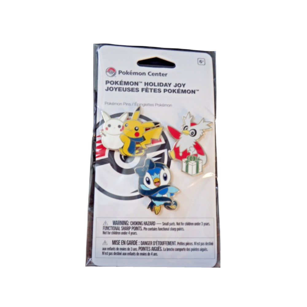 Pokemon Pins: Holiday Joy | New (ONLINE ORDER ONLY)