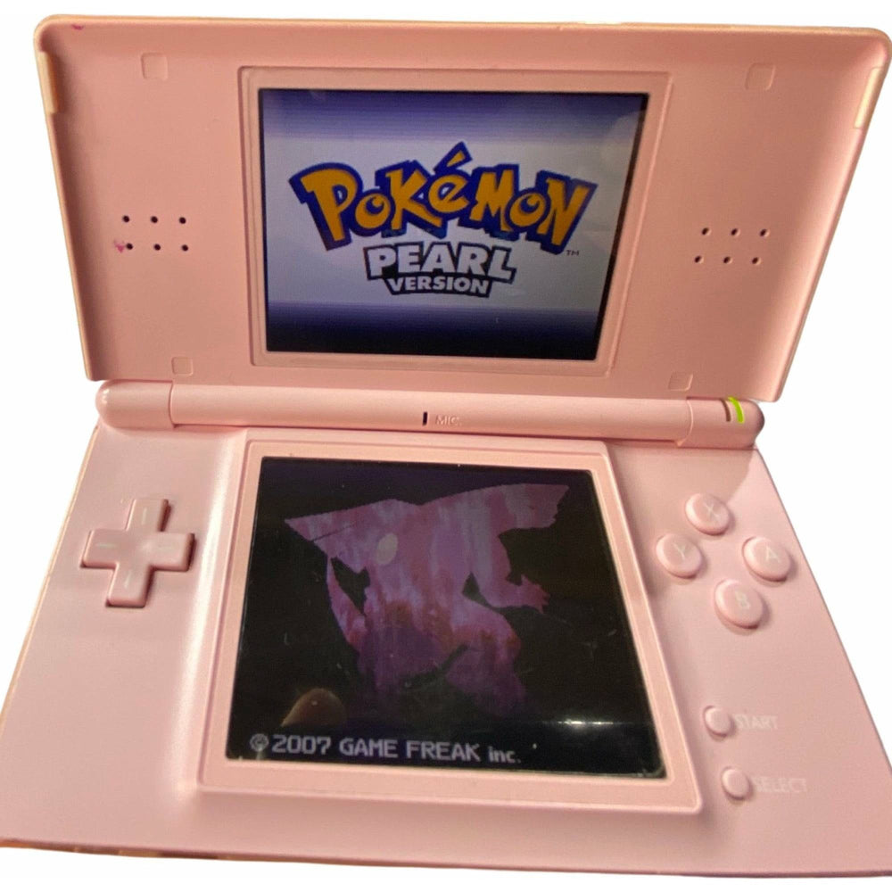 Coral Pink Nintendo DS Lite (With Pokemon Pearl) (Online Order Only)
