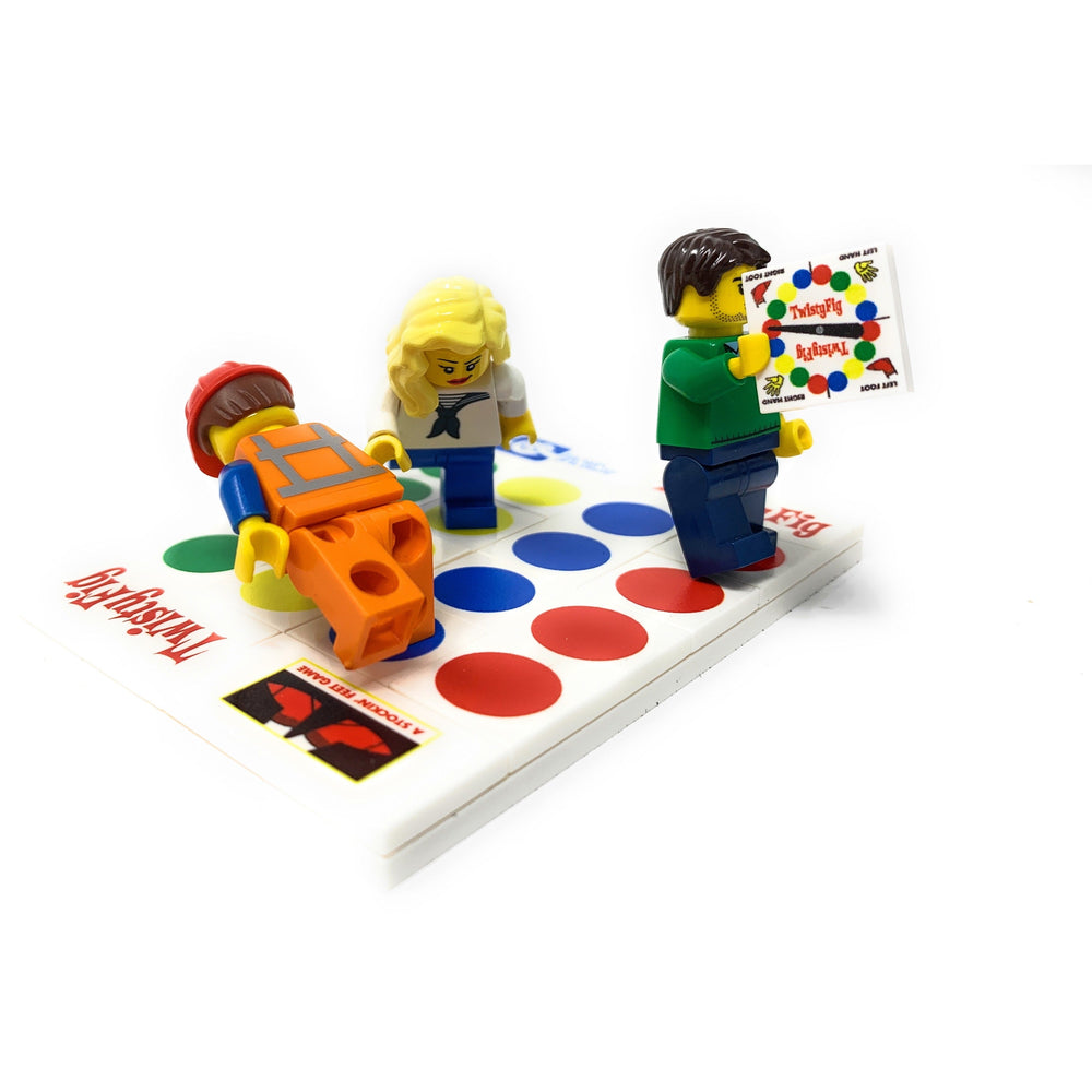 TwistyFig Minifig Board Game Building Set made using LEGO parts (Online Order Only)