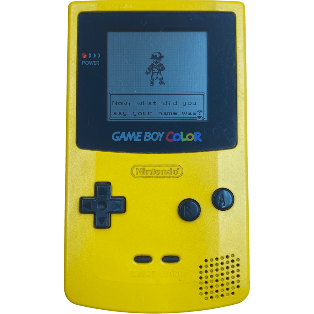 Game Boy Color - Yellow - GameBoy Color (Online Order Only)