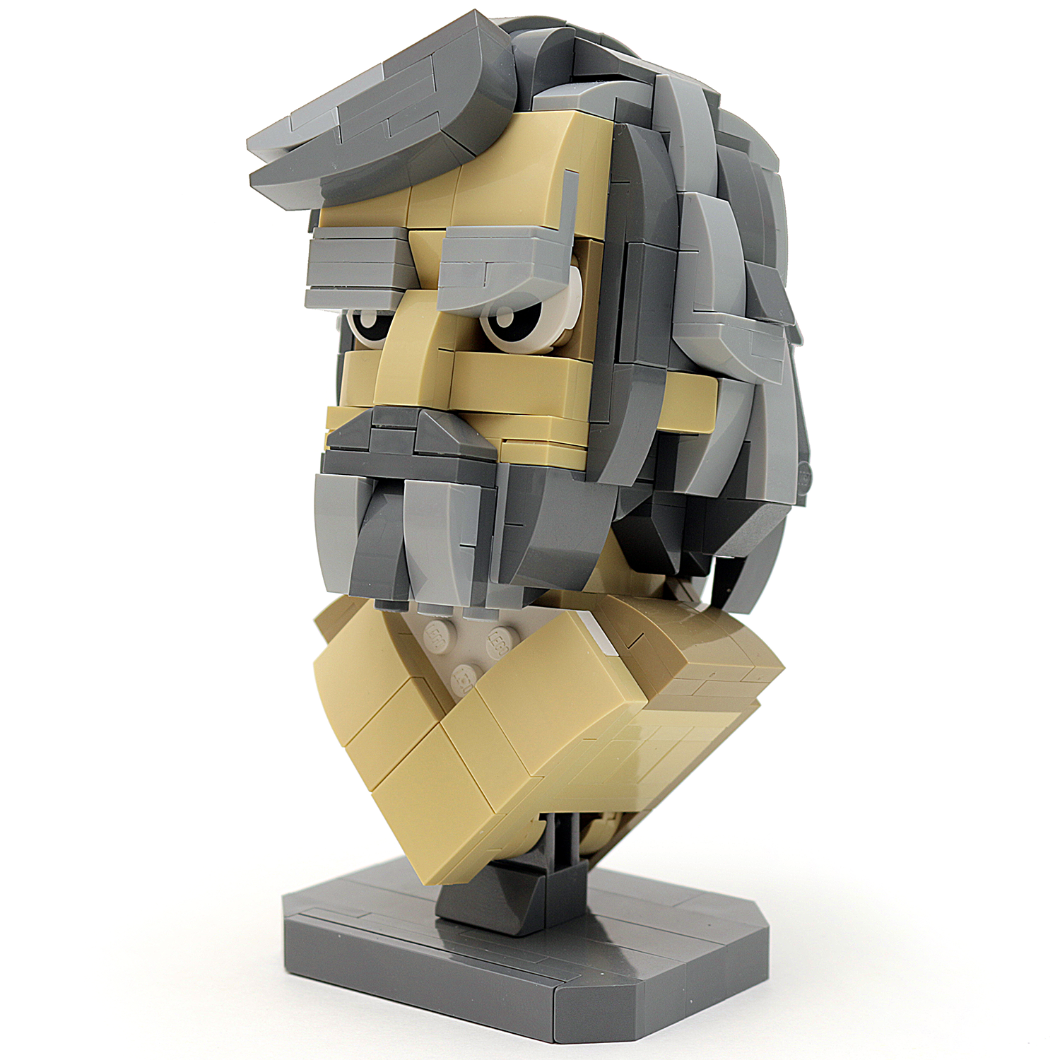 Custom LEGO Star Wars Last Jedi Luke Skywalker Bust made using LEGO ® parts (Online Order Only)