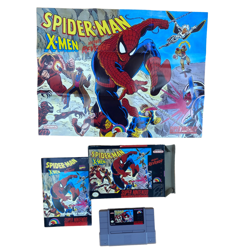 Spiderman X-Men Arcade's Revenge - Super Nintendo (Online Order Only)