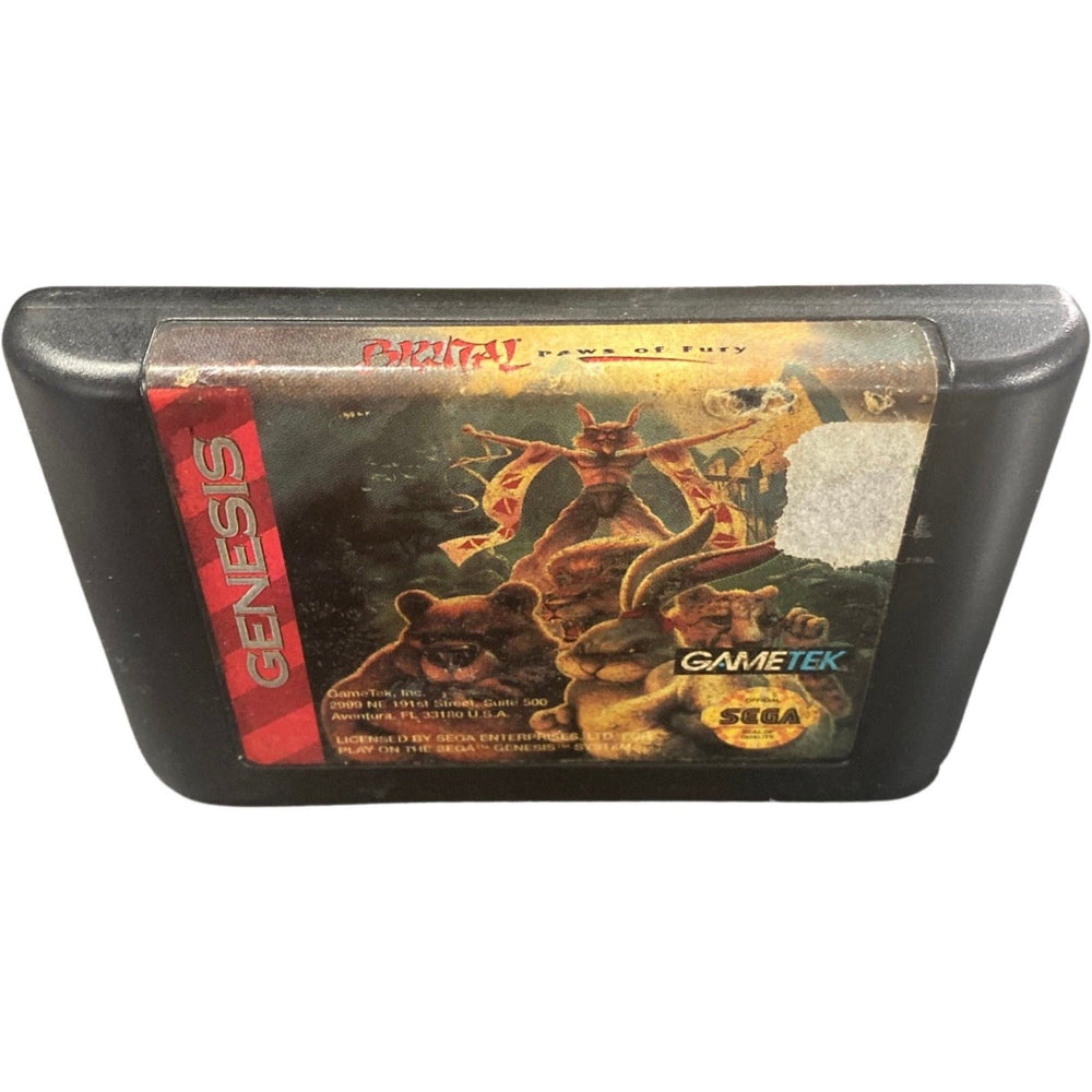 Brutal Paws Of Fury - Sega Genesis (Online Order Only)