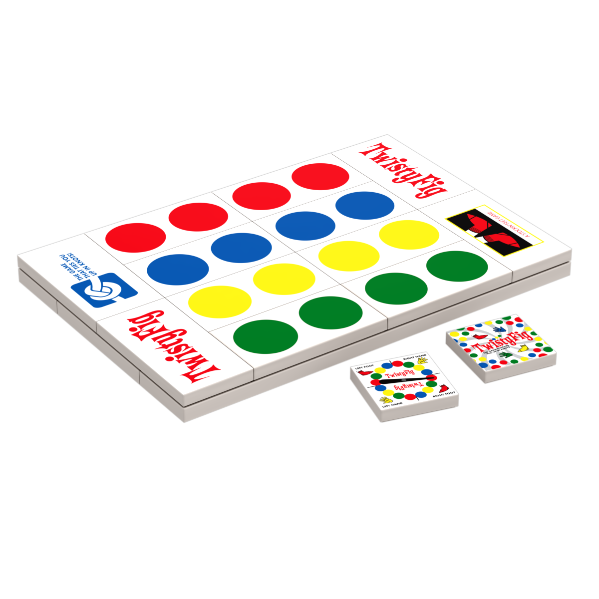TwistyFig Minifig Board Game Building Set made using LEGO parts (Online Order Only)