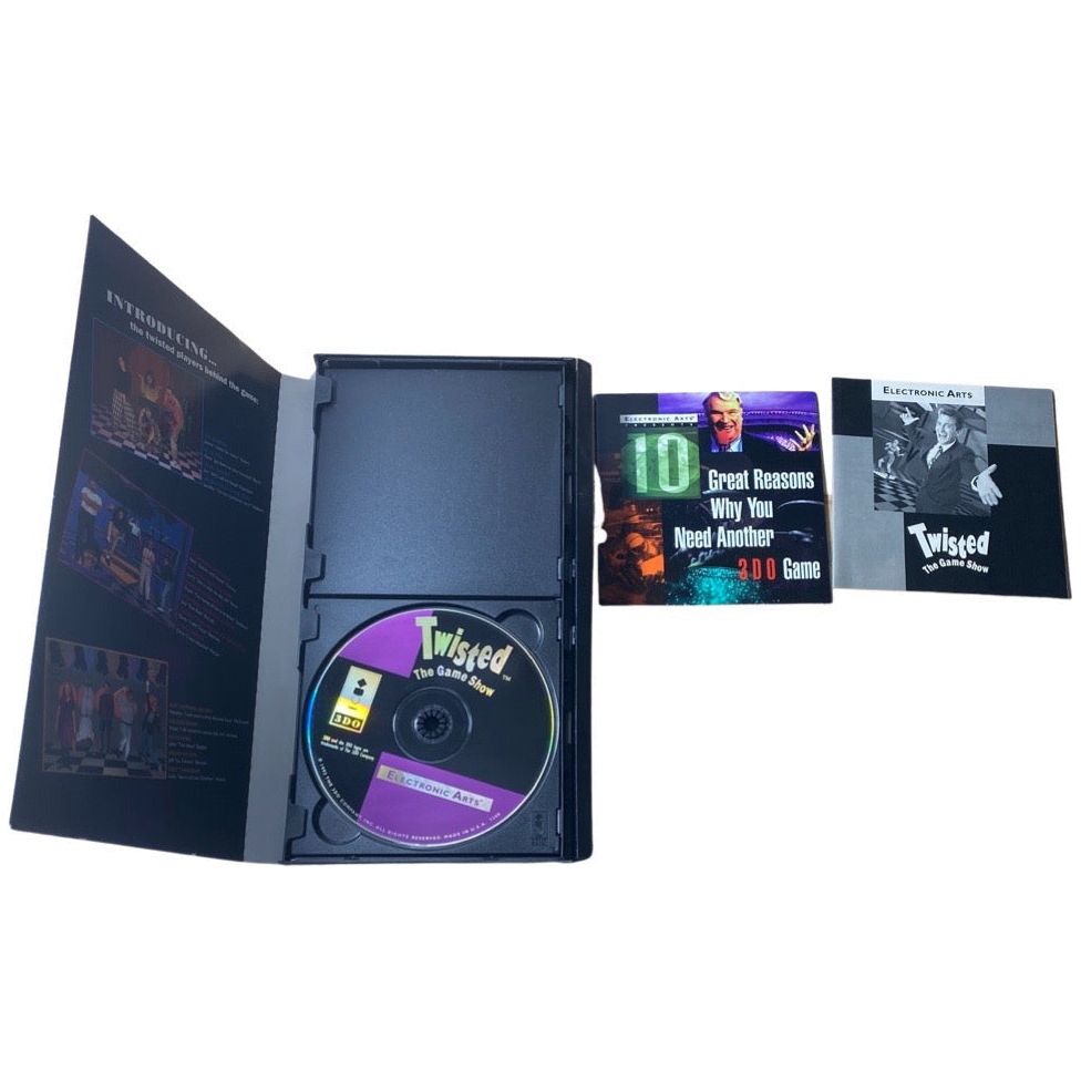 Twisted: The Game Show - Panasonic 3DO - (CIB) (Online Order Only)