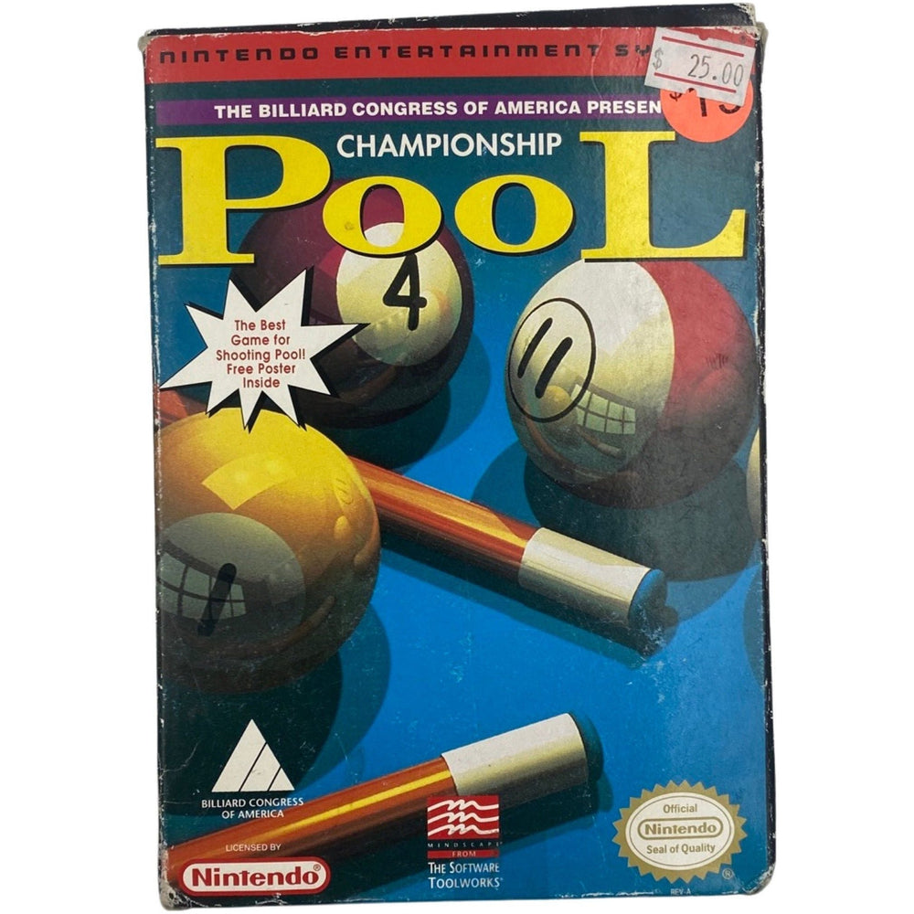 Championship Pool - NES (Online Order Only)