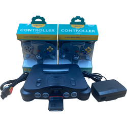 Nintendo 64 with Expansion Memory Pak & 2 Controllers (Online Order Only)