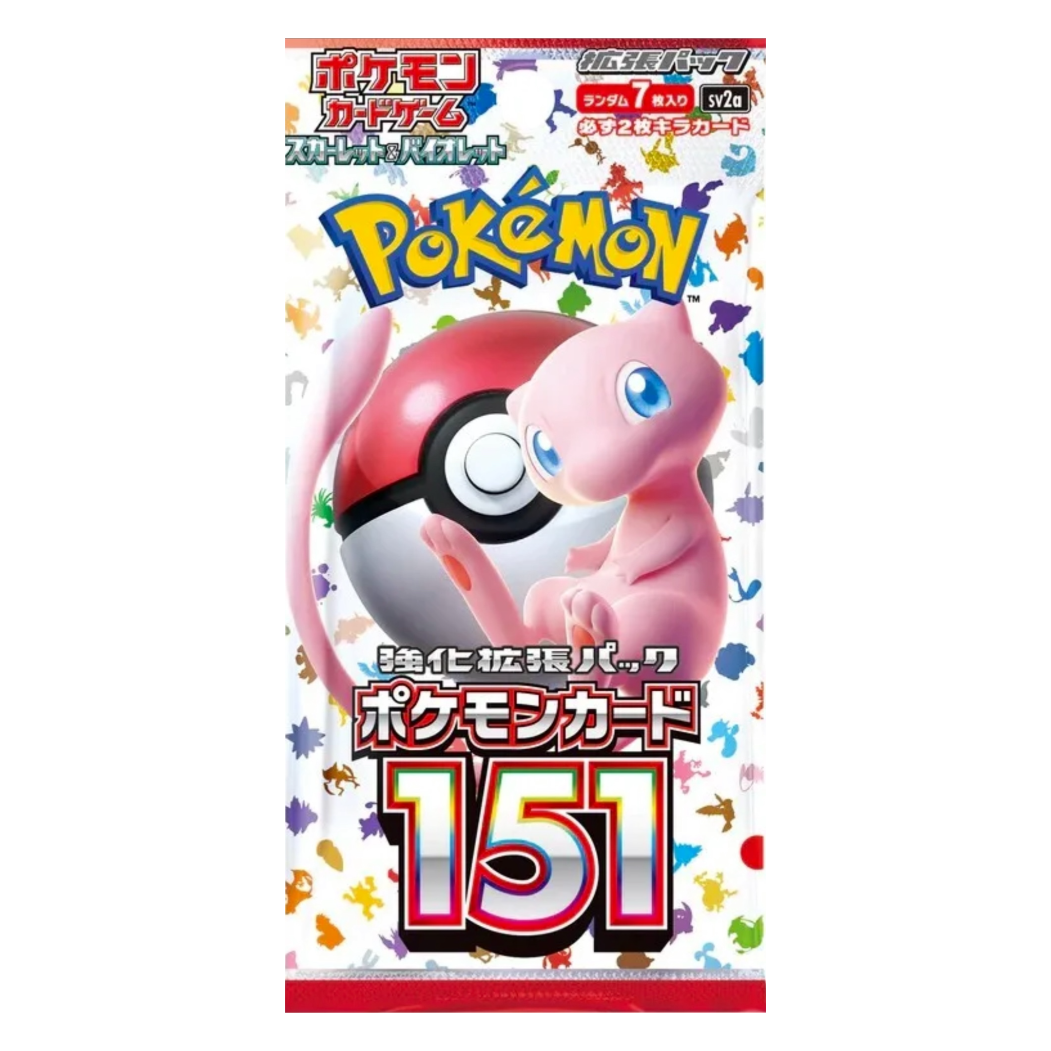 Pokemon TCG: Scarlet & Violet-151 Booster Pack JAPANESE [7 cards] (Online Order Only)