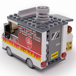 Optimus Prime Ribs - B3 Customs® Food Truck w/ Minifigure (Online Order Only)