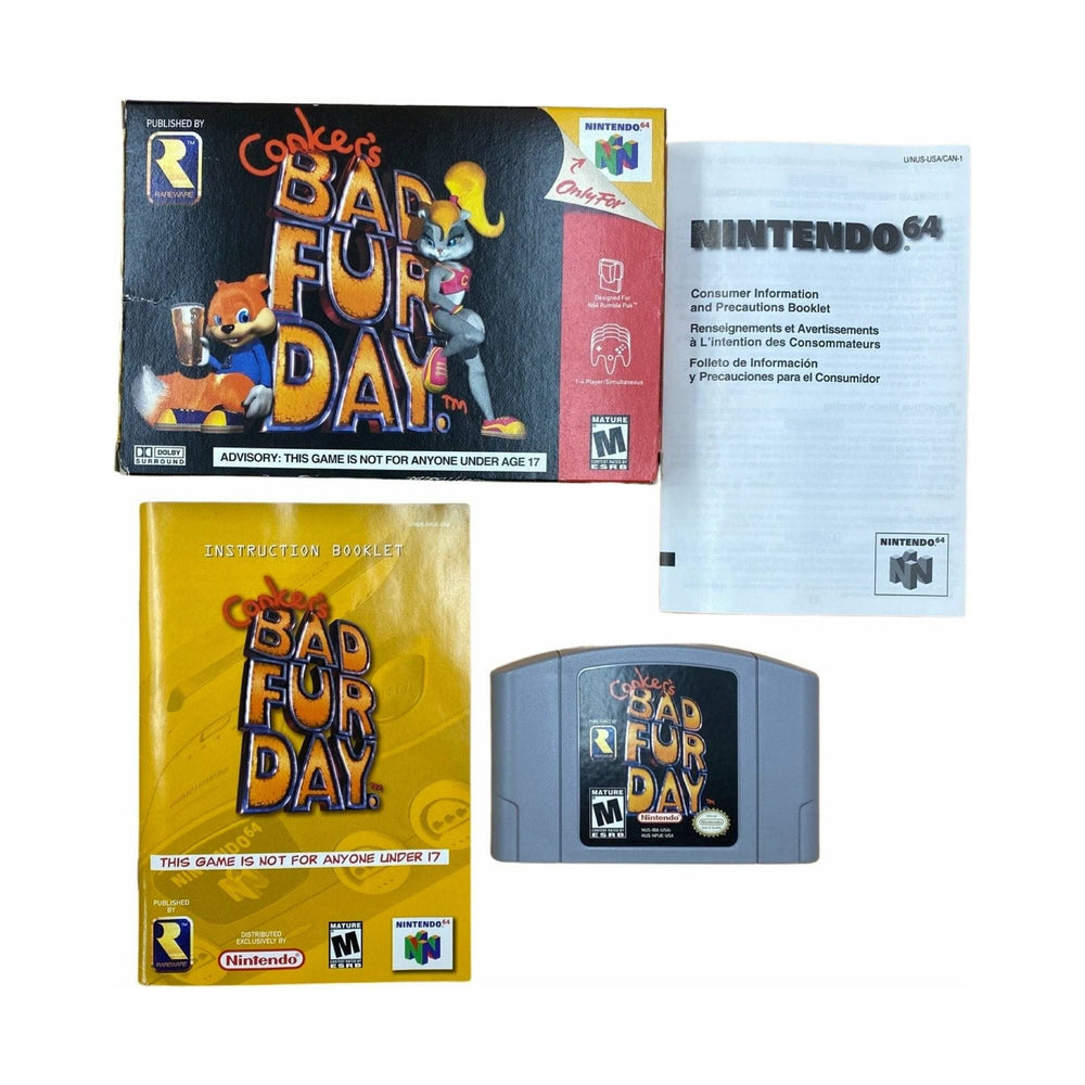Conker's Bad Fur Day - Nintendo 64 (Online Order Only)