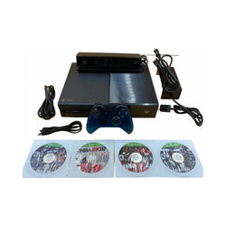 Xbox One 500 GB Black Console With Kinect (4 Game Bundle) (Online Order Only)