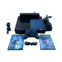 Xbox One 500 GB Black Console With Kinect (Game Bundle) (Online Order Only)